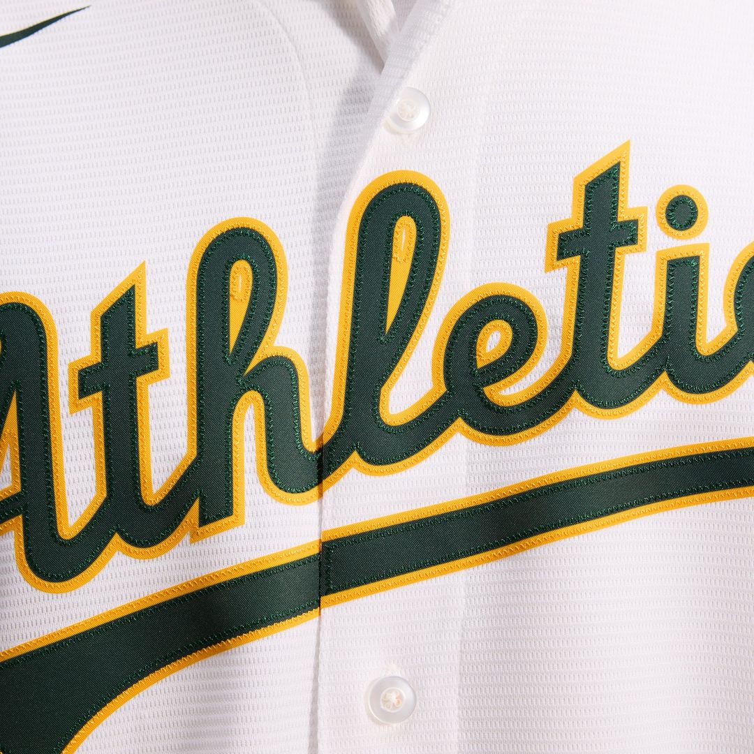 Athletics Home Replica Team Jersey - White