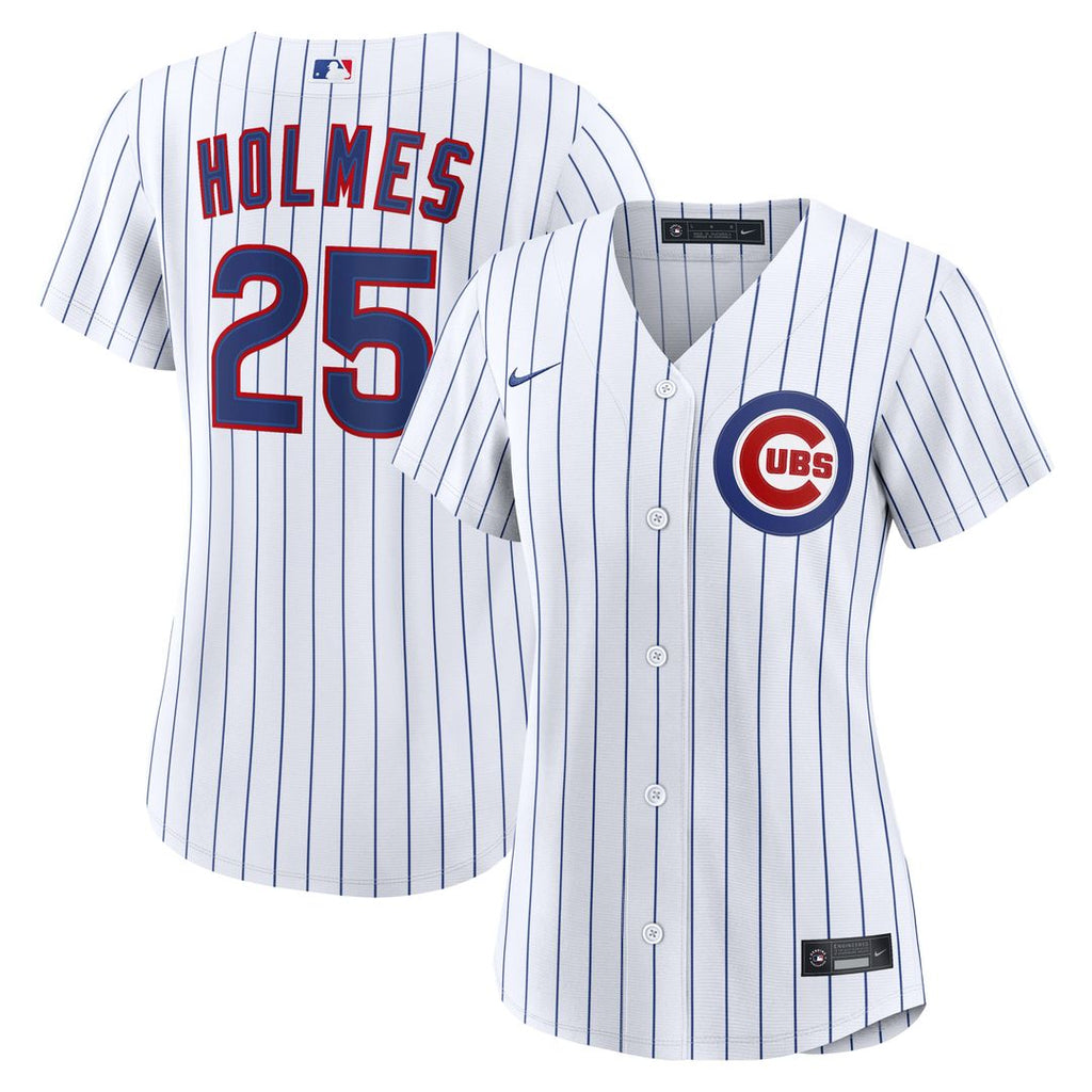 Clay Holmes Chicago Cubs Women's Home Replica Jersey - White