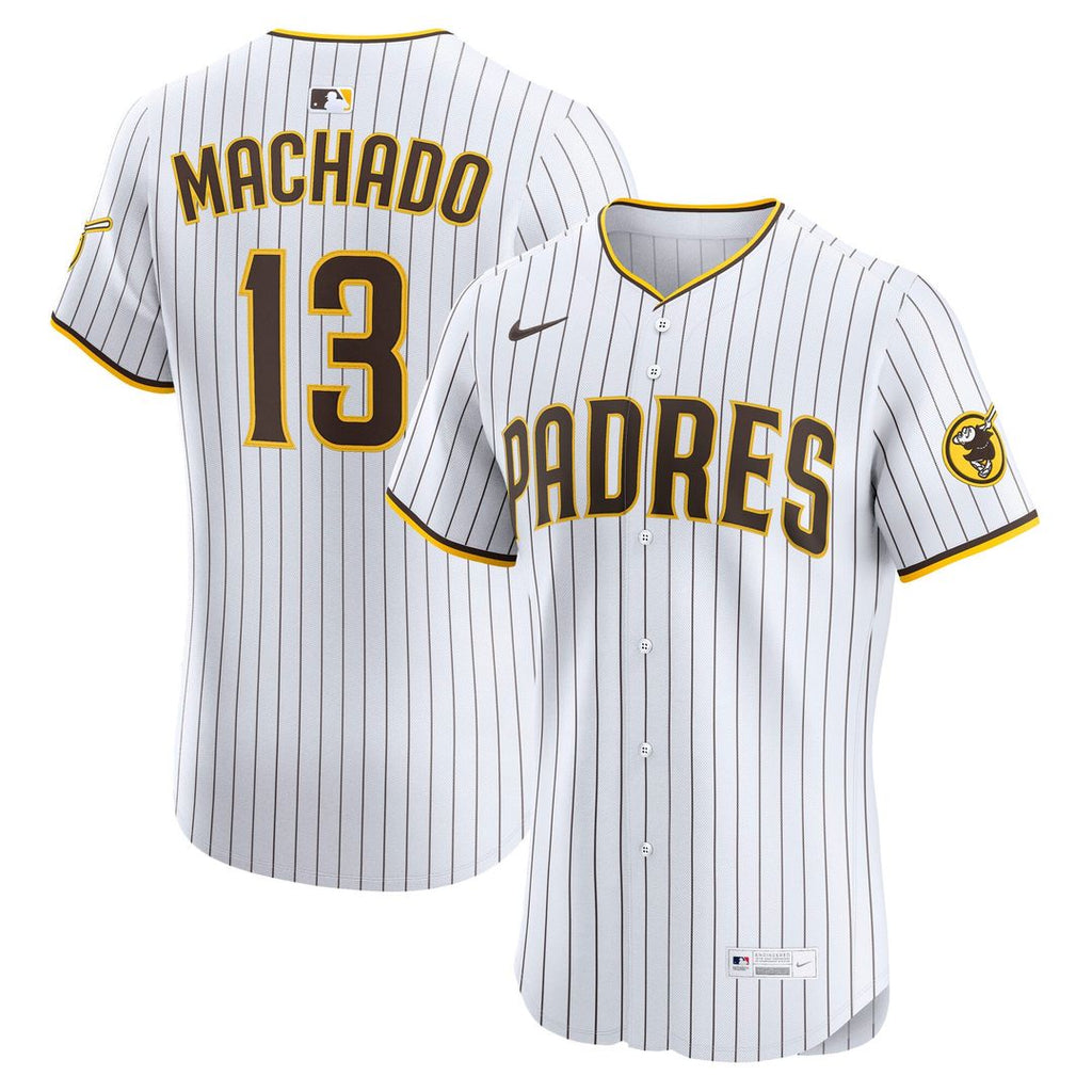Manny Machado San Diego Padres Home Elite Player Jersey - White