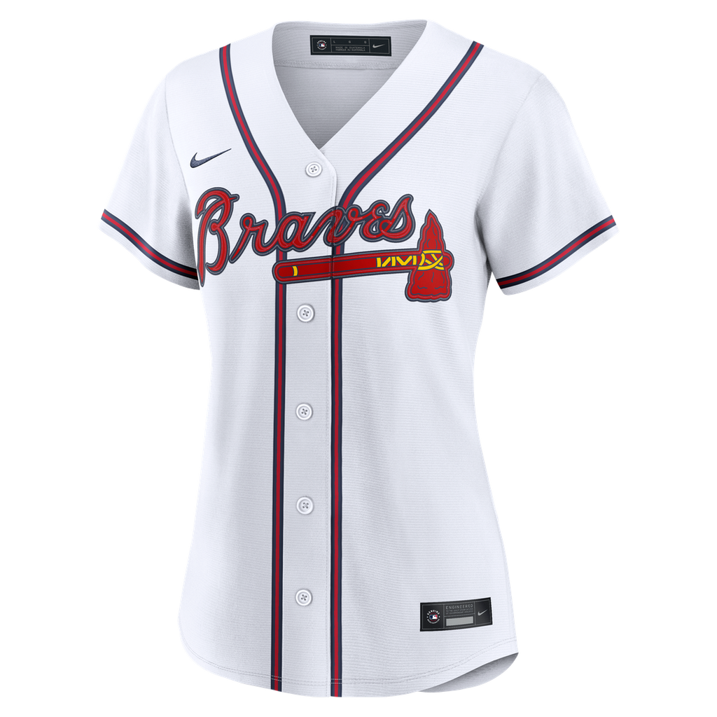 Grant Holmes Atlanta Braves Women's Home Replica Jersey - White