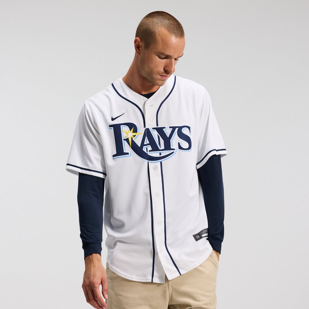 Yandy Díaz Tampa Bay Rays Home Replica Jersey - White