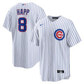 Ian Happ Chicago Cubs Home Replica Jersey - White