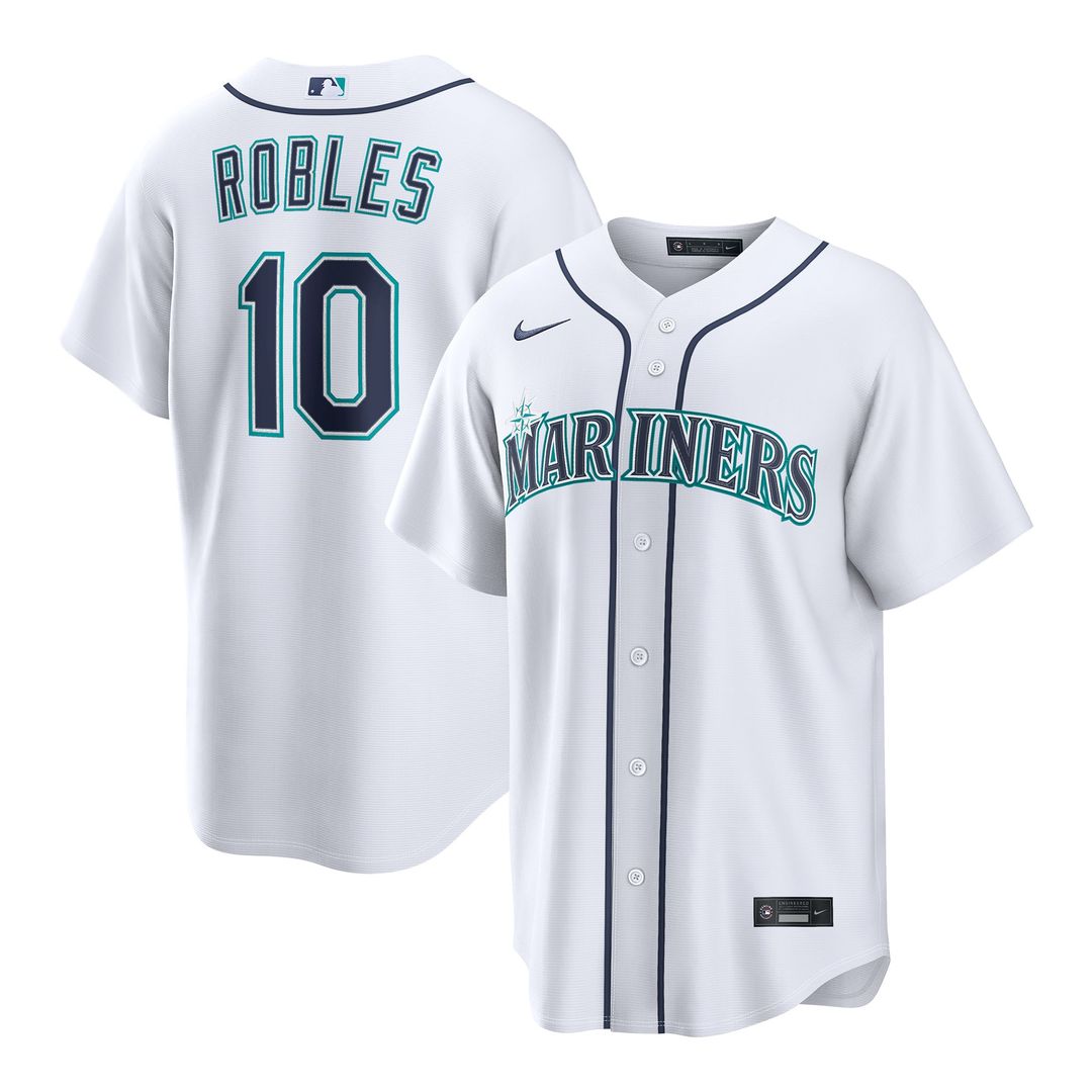 Victor Robles Seattle Mariners Home Replica Jersey - White