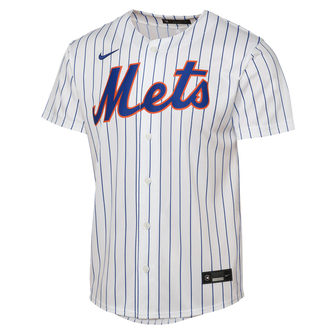 Bo Bichette New York Mets Youth Home Baseline Jersey - White