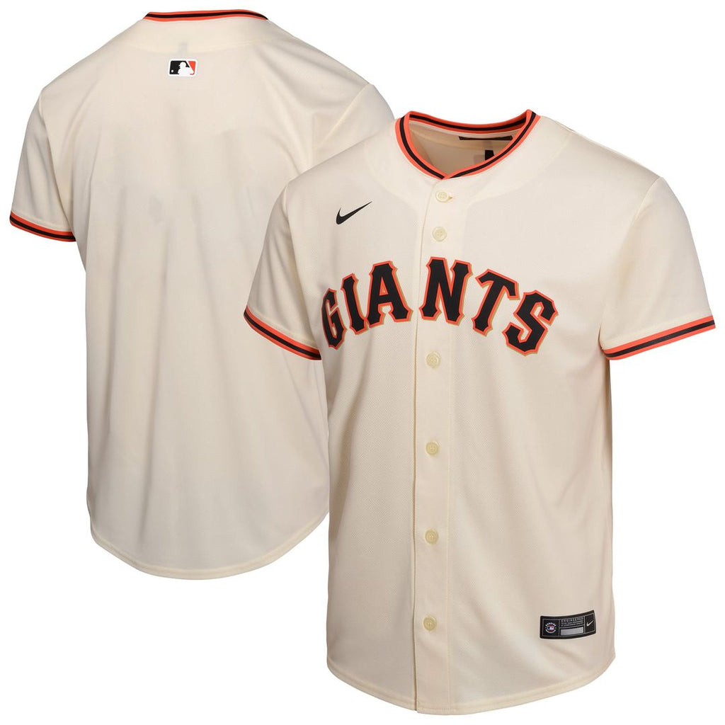 San Francisco Giants Youth Home Game Jersey - Cream