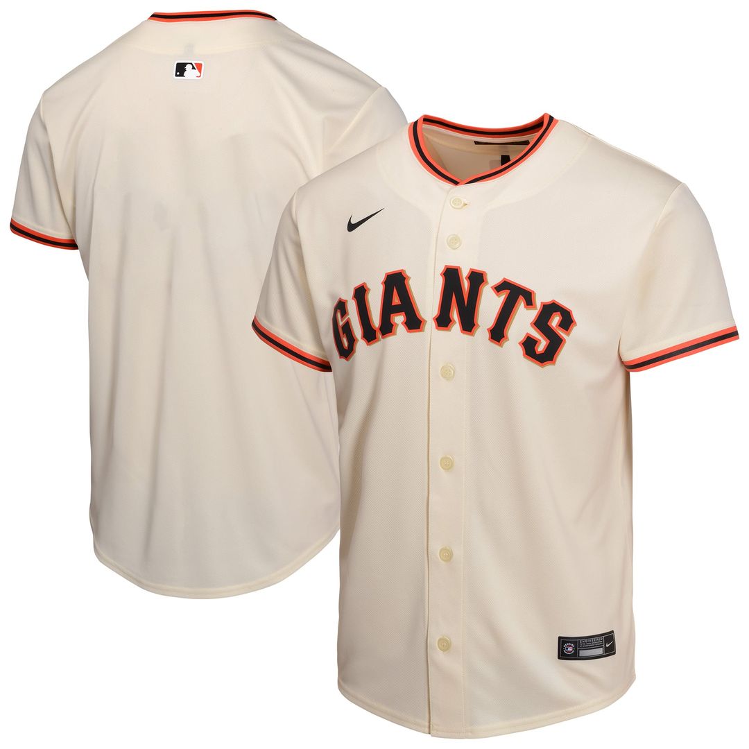 San Francisco Giants Youth Home Game Jersey - Cream