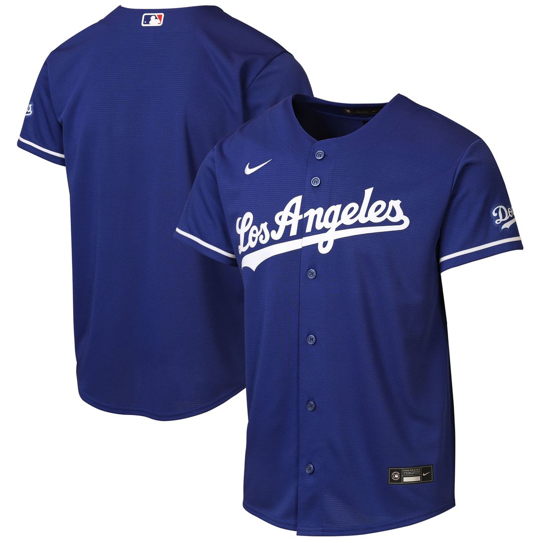 Los Angeles Dodgers Youth Alternate 2 Stadium Jersey - Royal