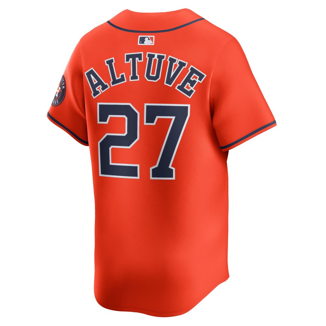 Jose Altuve Houston Astros Road Limited Player Jersey - Gray