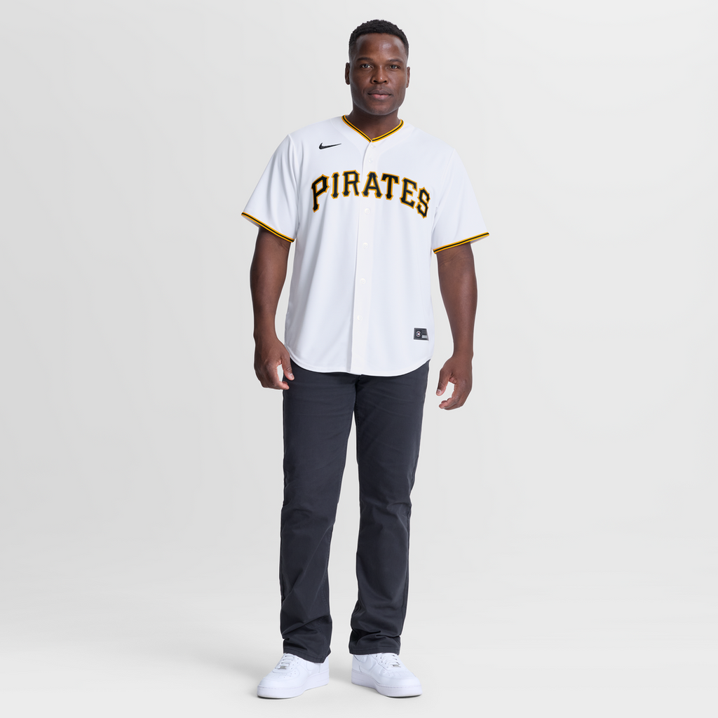 Camilo Doval Pittsburgh Pirates Home Replica Jersey - White