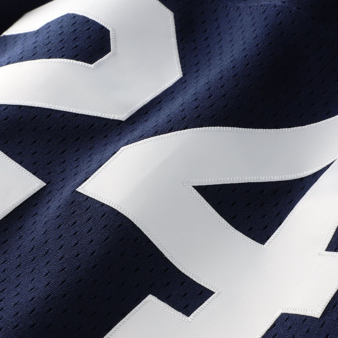 Rickey Henderson New York Yankees Cooperstown Collection Mesh Batting Practice Button - Up Jersey - Navy