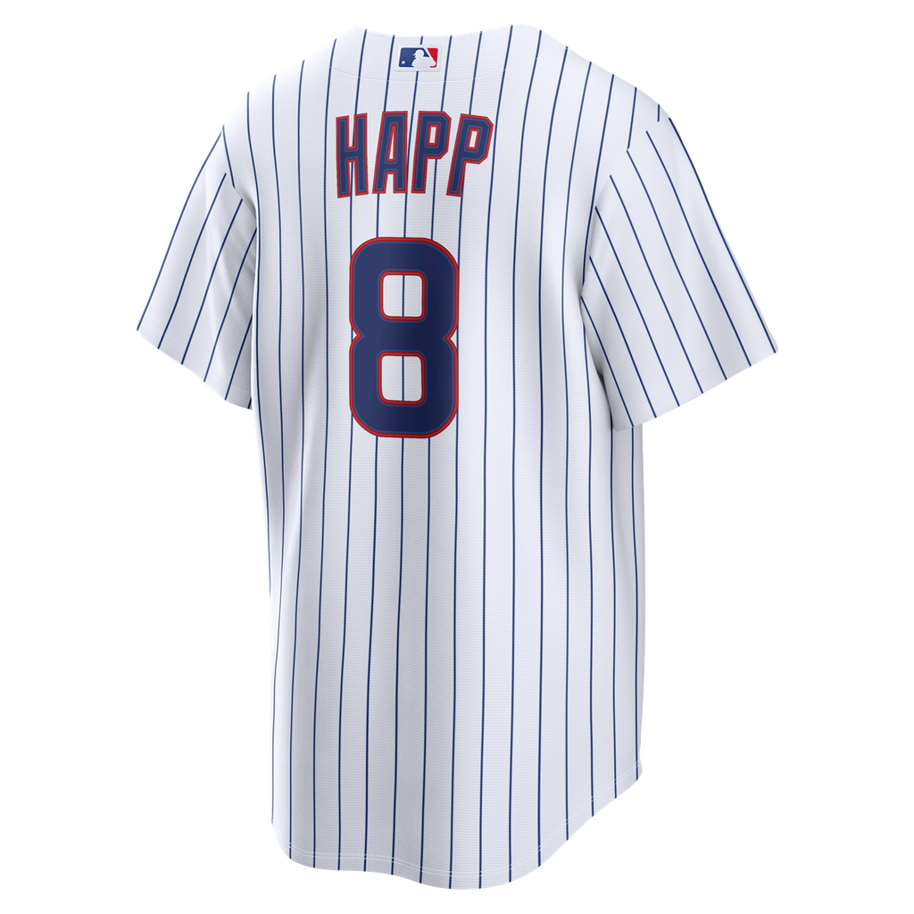 Ian Happ Chicago Cubs Home Replica Jersey - White