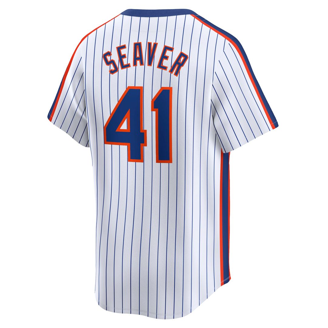 Tom Seaver New York Mets Throwback Cooperstown Limited Jersey - White