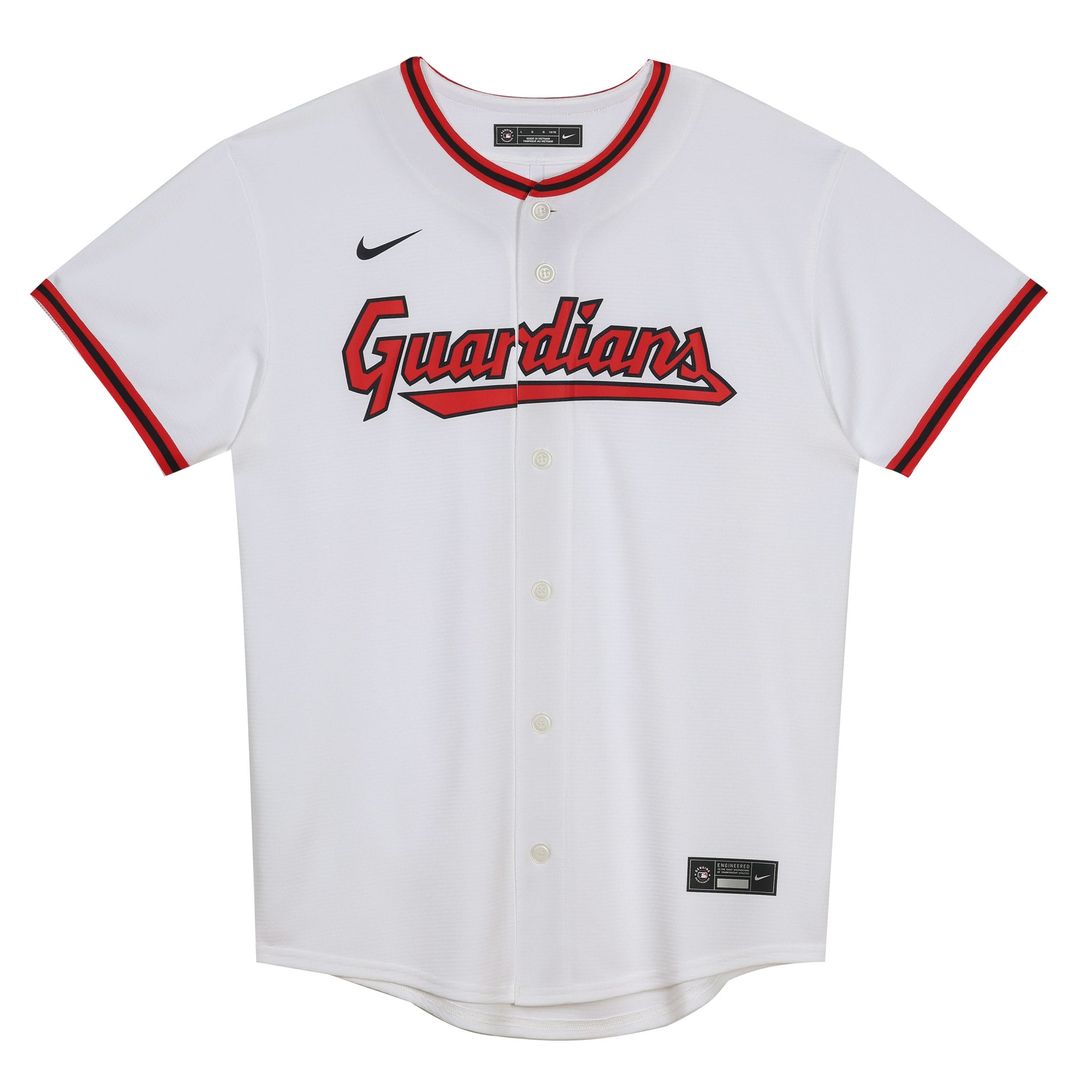Cleveland Guardians Toddler Home Blank Replica Jersey - White