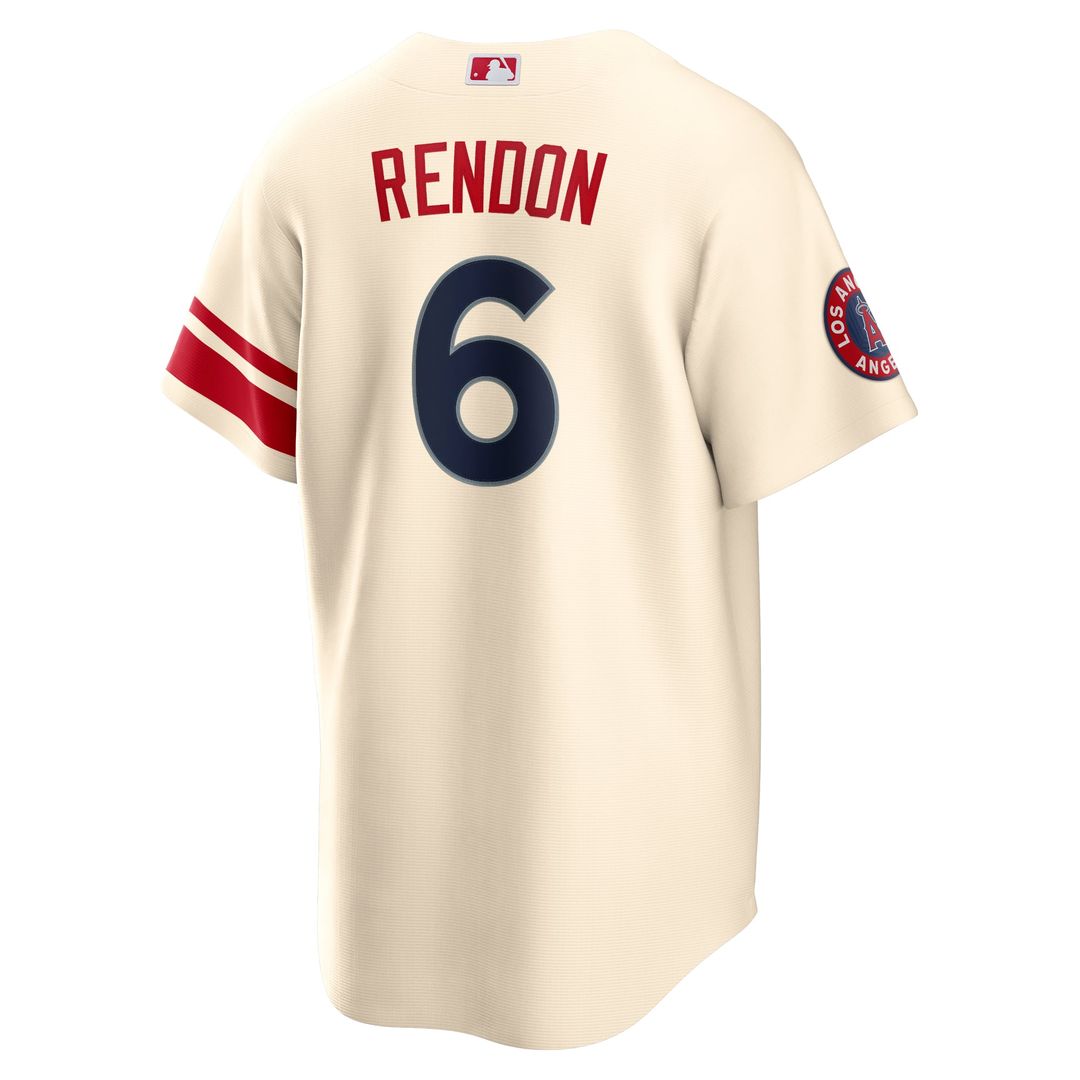 Anthony Rendon Los Angeles Angels City Connect Replica Player Jersey - Cream