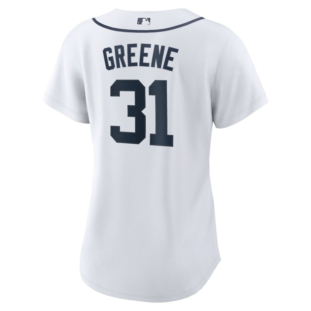 Riley Greene Detroit Tigers Women's Home Replica Player Jersey - White