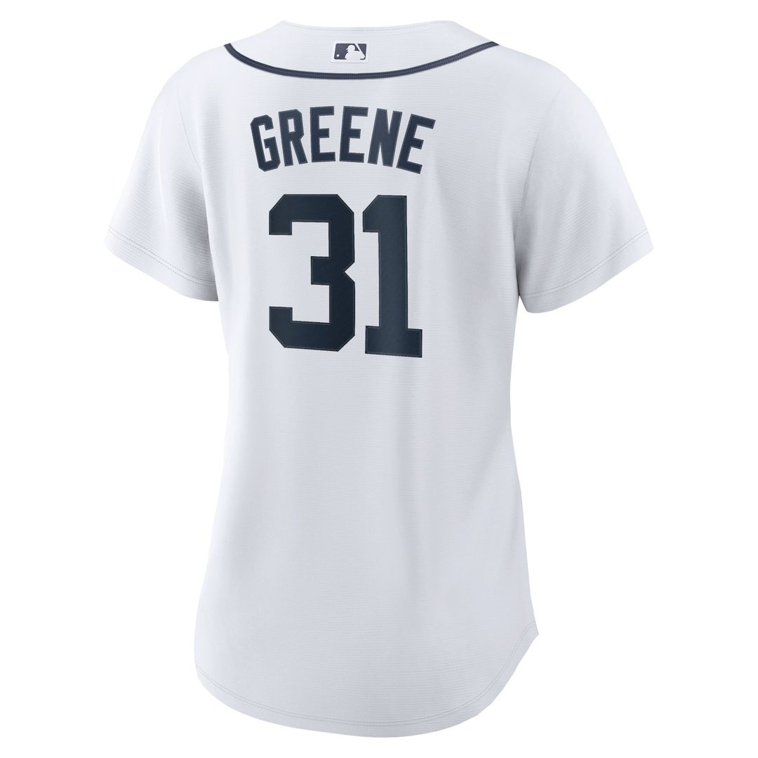 Riley Greene Detroit Tigers Women's Home Replica Player Jersey - White