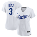 Edwin Díaz Los Angeles Dodgers Women's Home Replica Jersey - White