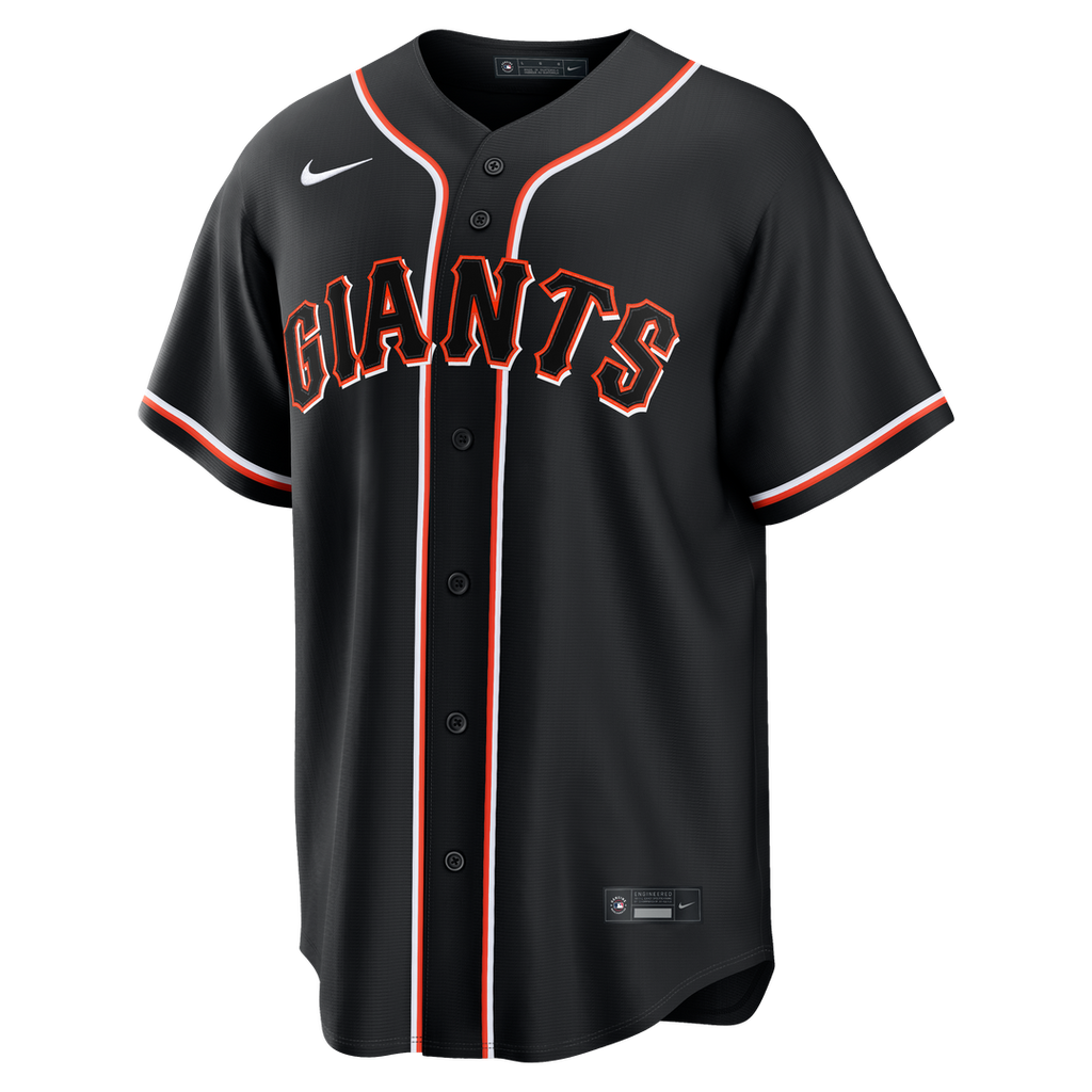 Jung Hoo Lee San Francisco Giants Fashion Replica Black Out Jersey