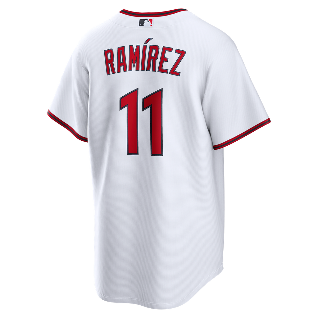 José Ramírez Cleveland Guardians Home Replica Jersey - White