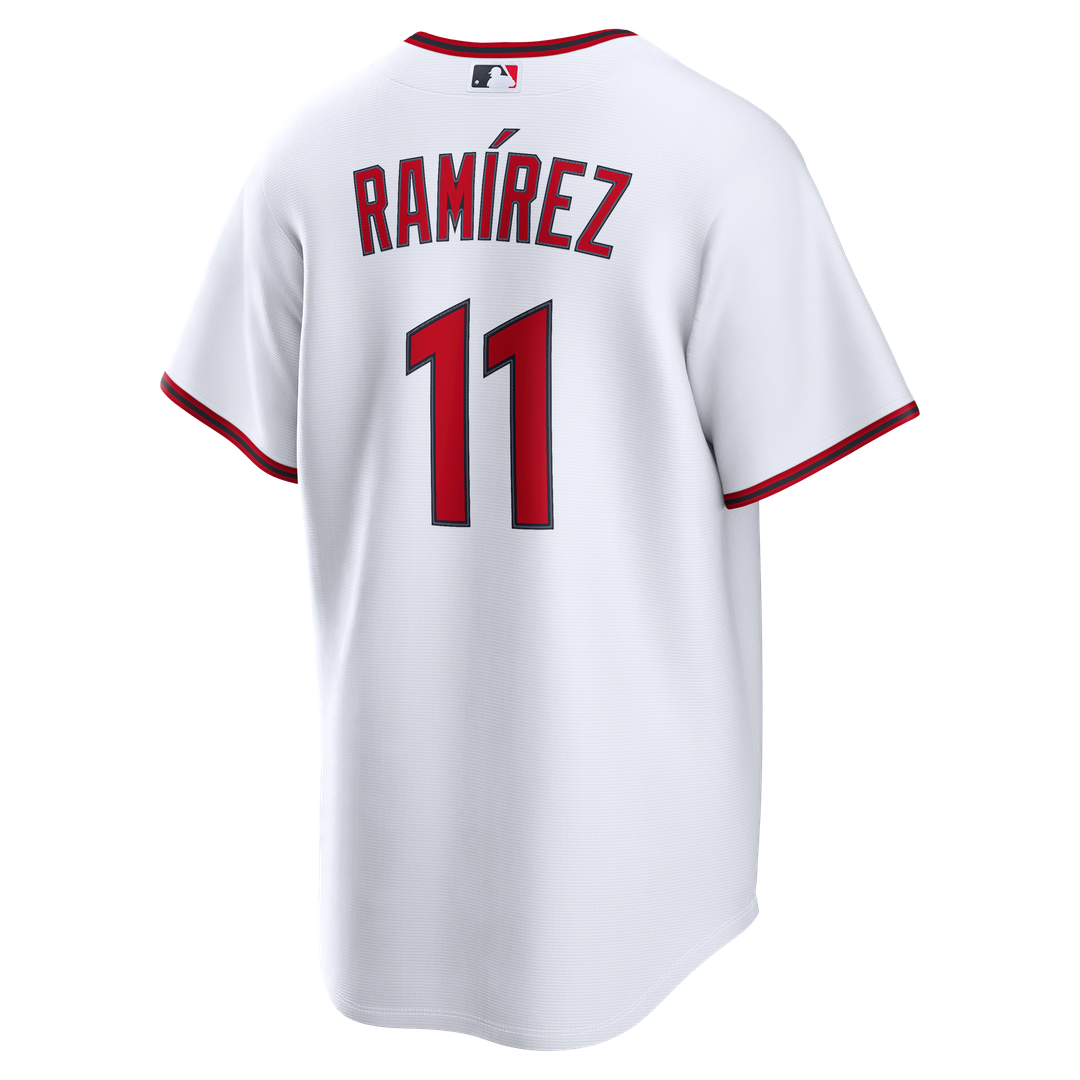 José Ramírez Cleveland Guardians Home Replica Jersey - White