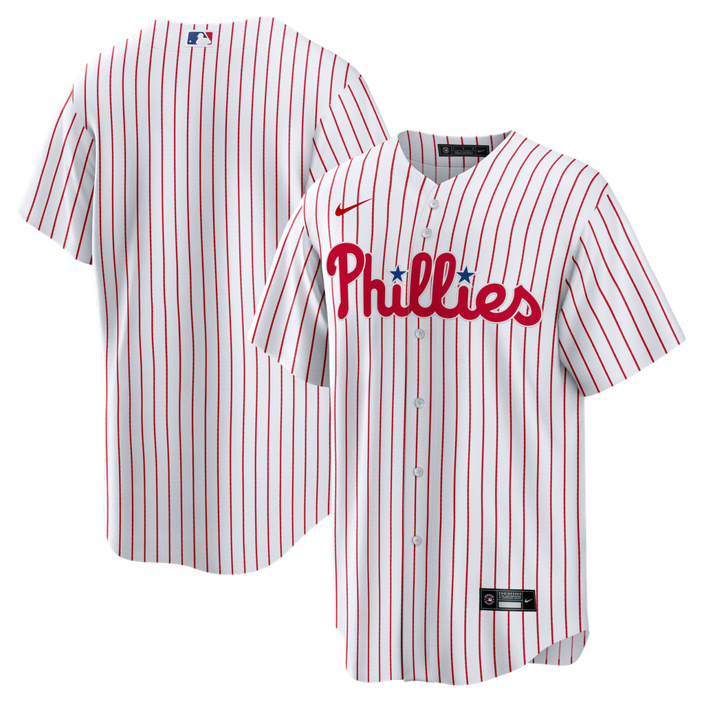 Philadelphia Phillies Home Big & Tall Replica Jersey - White