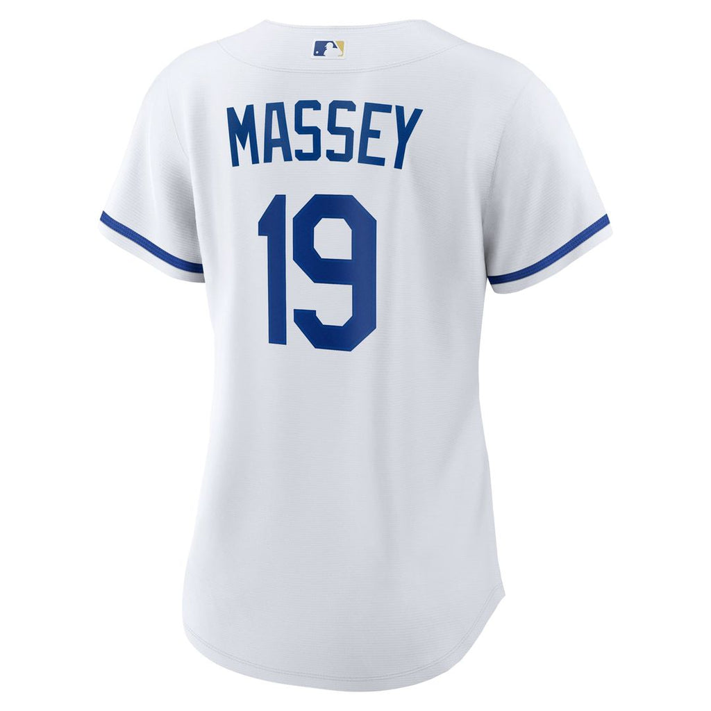Michael Massey Kansas City Royals Women's Home Replica Jersey - White