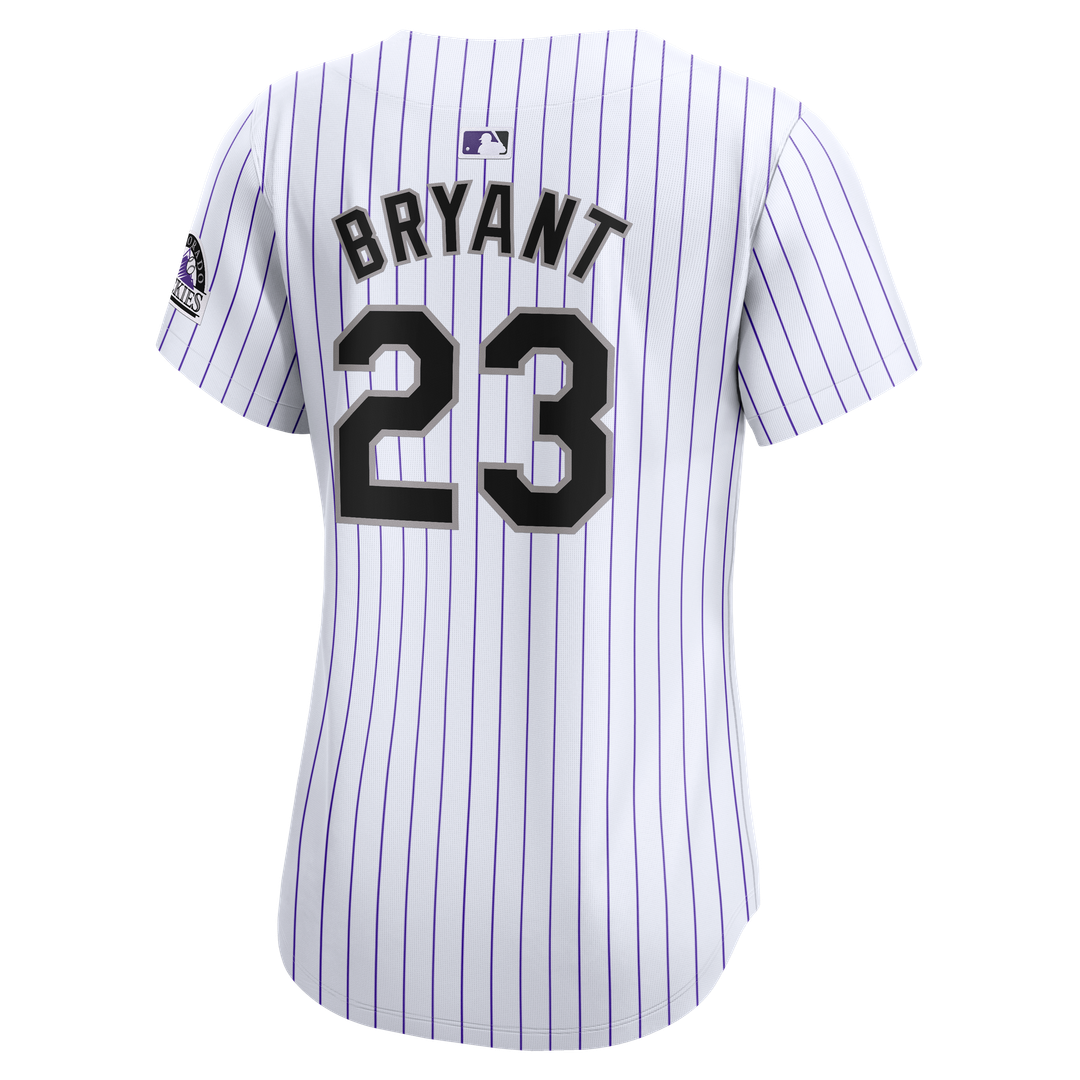 Kris Bryant Colorado Rockies Women's Home Limited Player Jersey - White