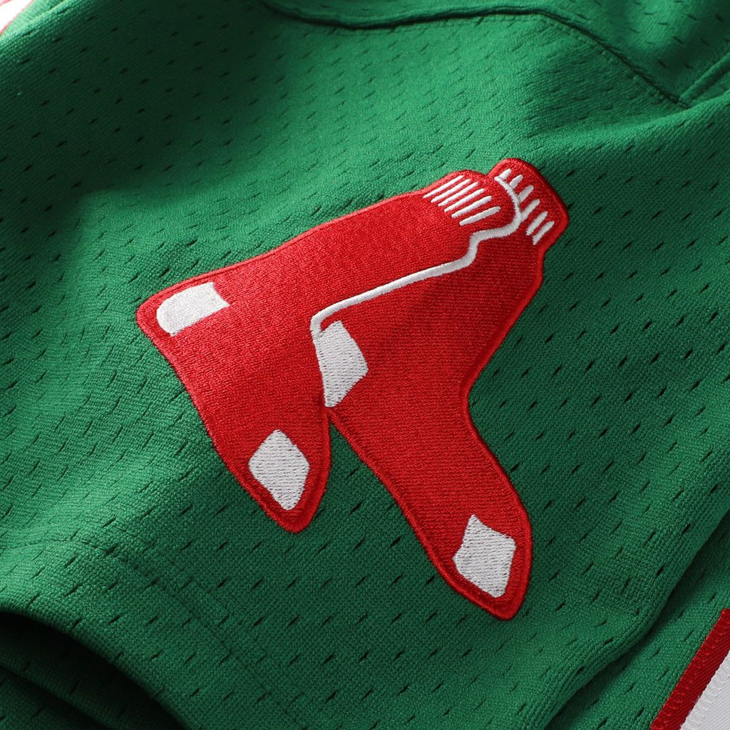 David Ortiz Boston Red Sox Big & Tall Cooperstown Collection Mesh Batting Practice Jersey - Kelly Green