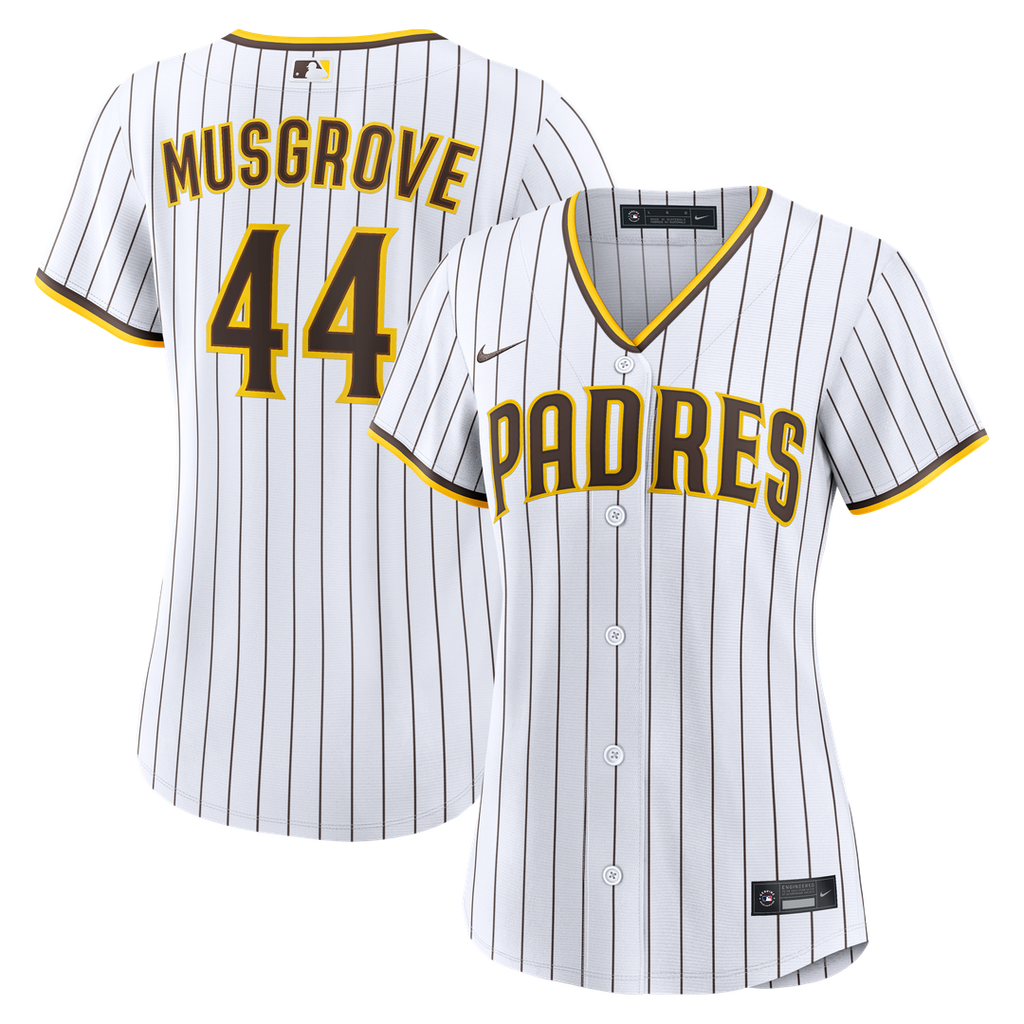 Joe Musgrove San Diego Padres Women's Home Replica Jersey - White