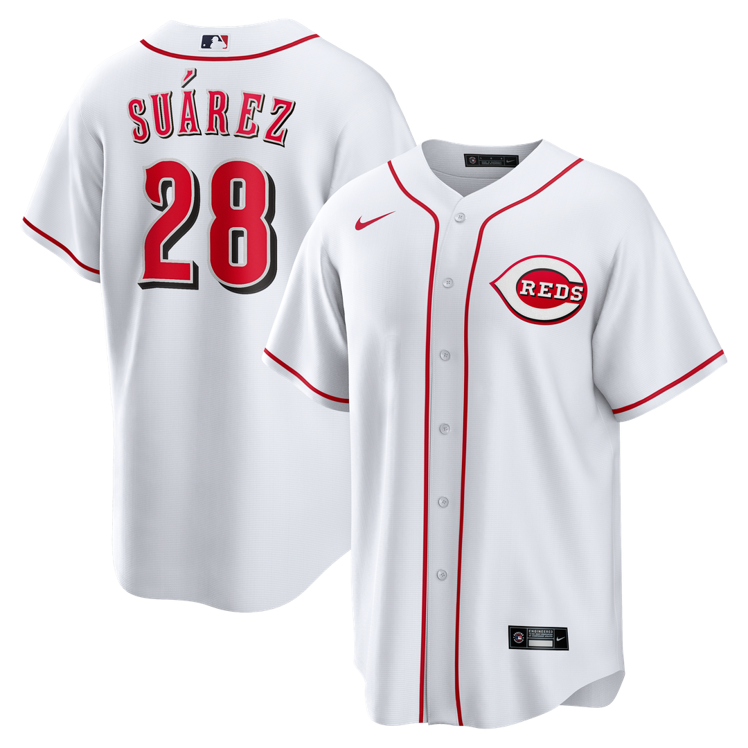 Eugenio Suárez Cincinnati Reds Home Replica Jersey - White