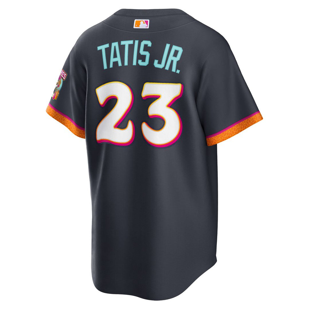 Fernando Tatis Jr. San Diego Padres 2026 City Connect Stadium Jersey - Obsidian