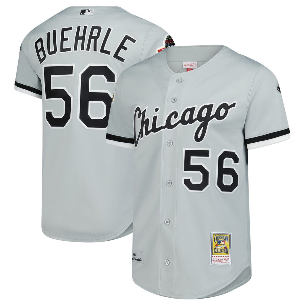 Mark Buehrle Chicago White Sox 2005 Throwback Authentic Jersey - Gray