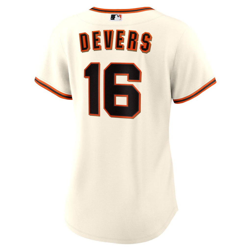Rafael Devers San Francisco Giants Women's Home Replica Jersey - White