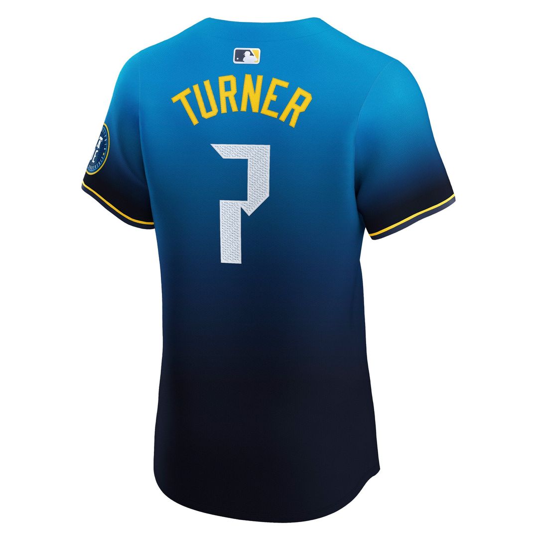 Trea Turner Philadelphia Phillies City Connect Elite Jersey - Navy