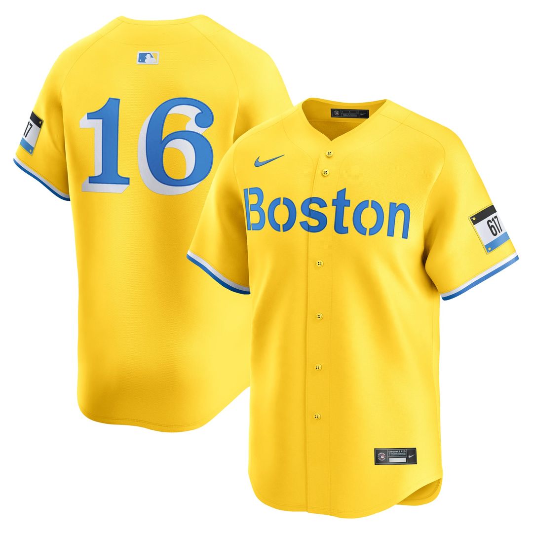 Jarren Duran Boston Red Sox Alternate Limited Jersey - Gold