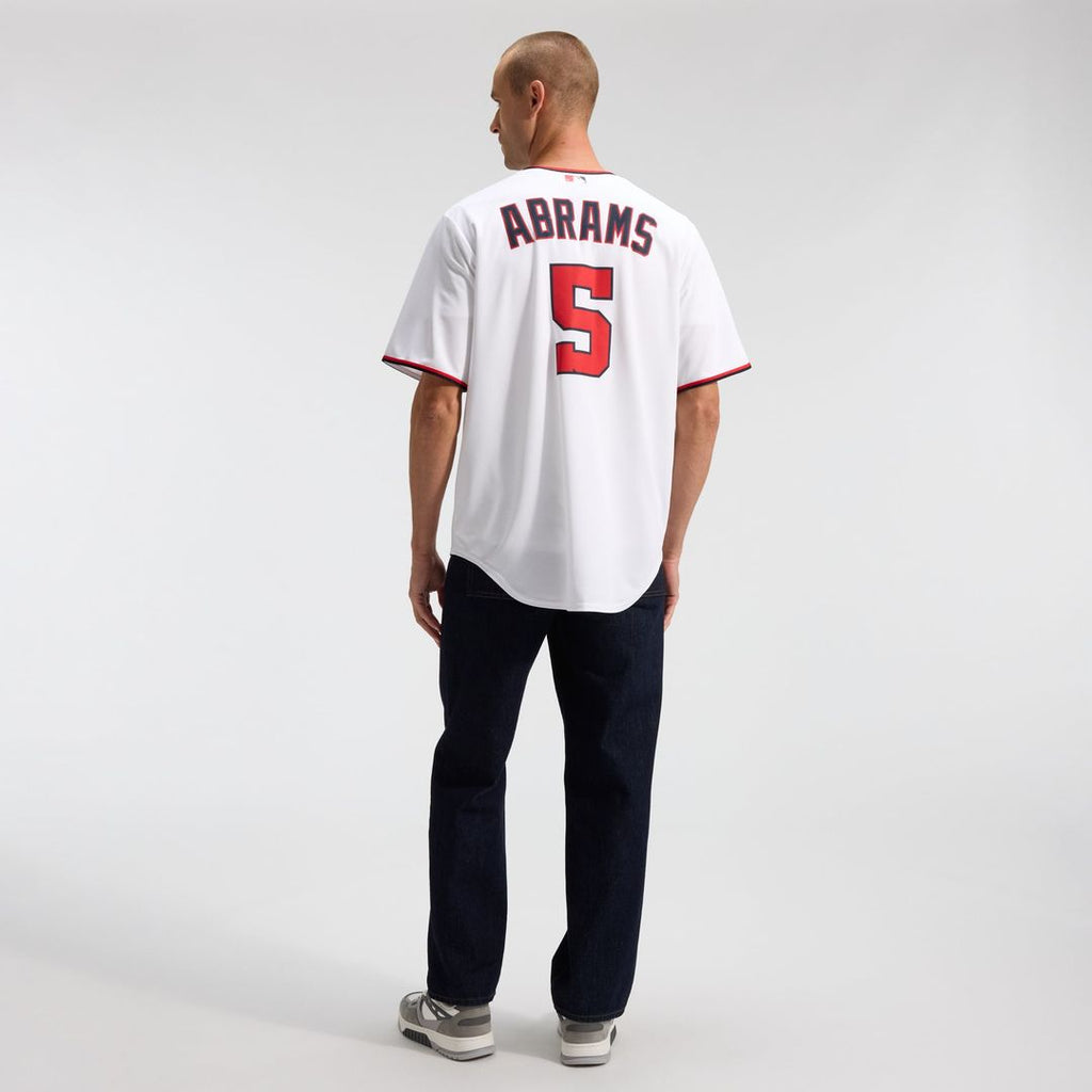 CJ Abrams Washington Nationals Home Replica Jersey - White