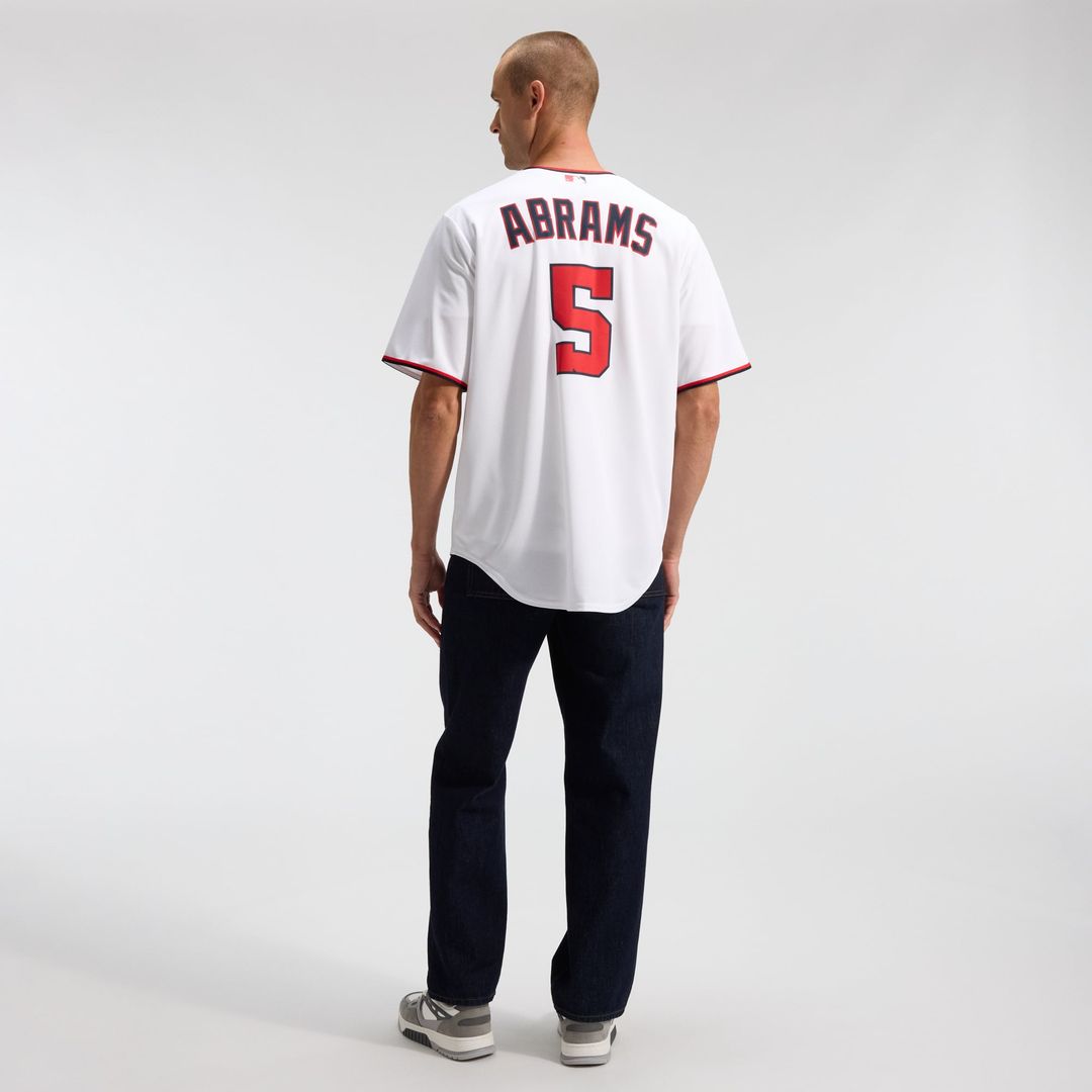 CJ Abrams Washington Nationals Home Replica Jersey - White