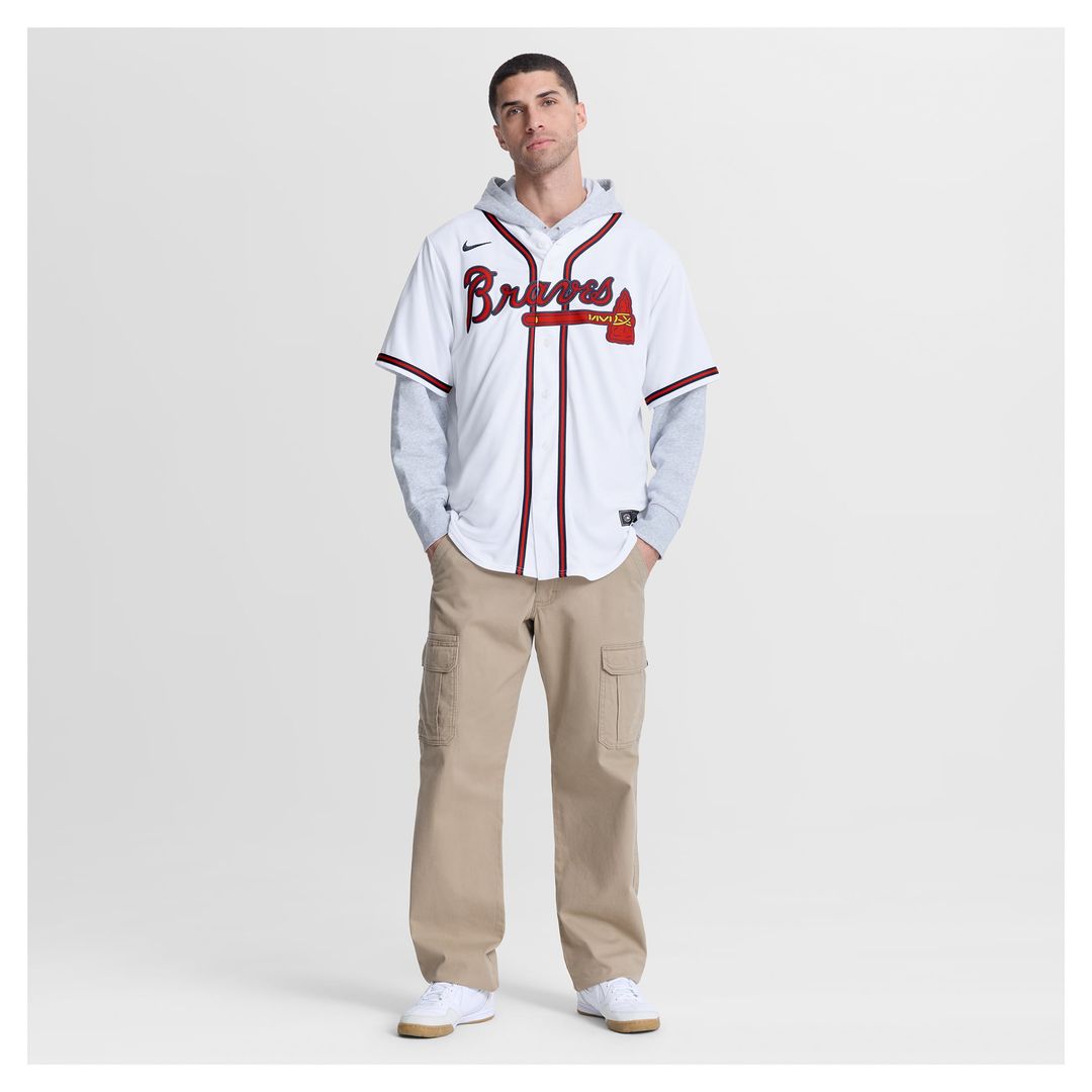 Mauricio Dubón Atlanta Braves Home Replica Jersey - White