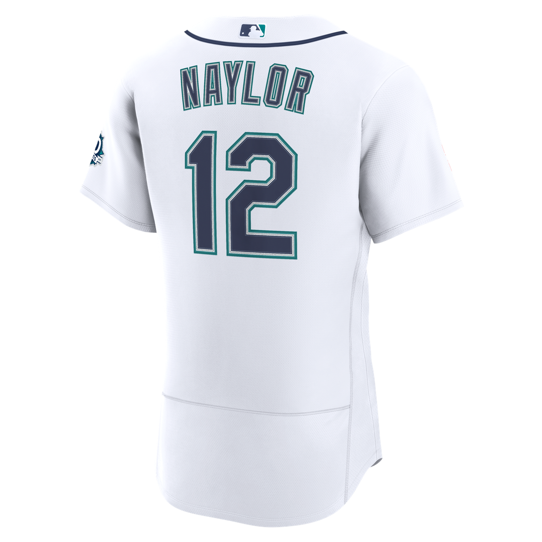 Josh Naylor Seattle Mariners Home 50th Season Authentic Jersey - White