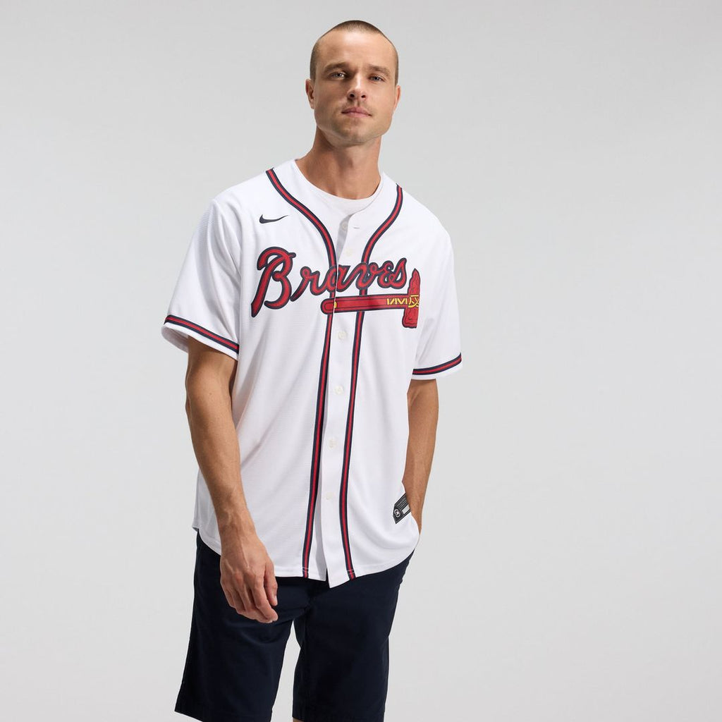 Atlanta Braves Home Replica Team Jersey - White