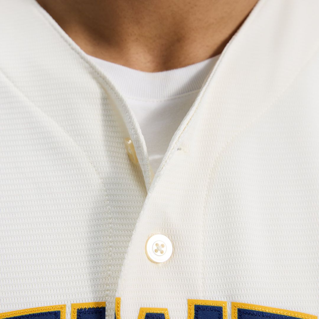 Milwaukee Brewers Home Replica Team Jersey - Cream