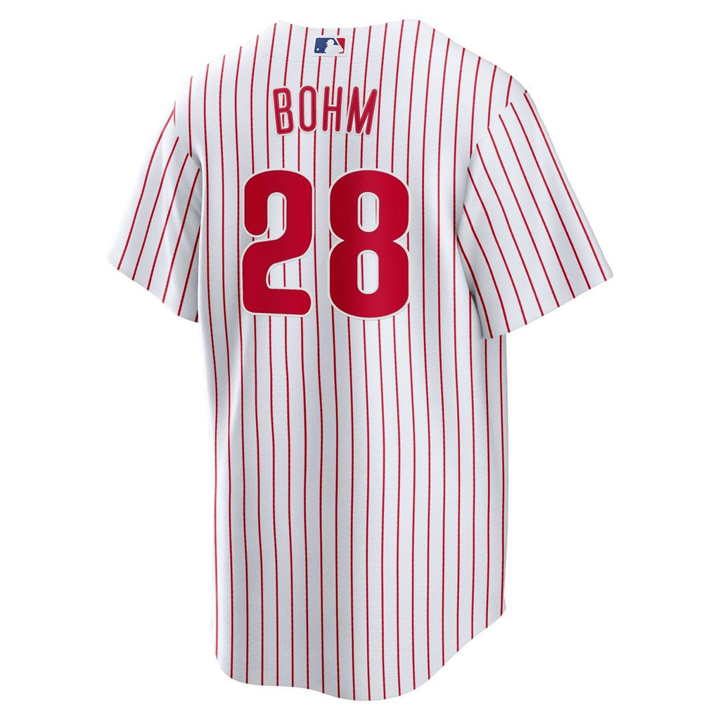 Alec Bohm Philadelphia Phillies Home Replica Jersey - White