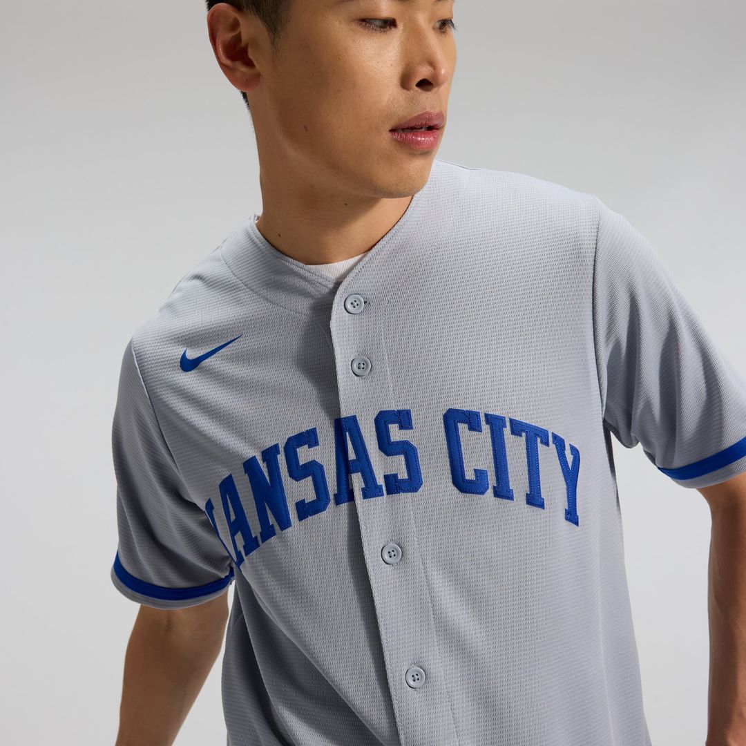 Bobby Witt Jr. Kansas City Royals Road Replica Jersey - Gray