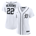 Parker Meadows Detroit Tigers Women's Home Replica Jersey - White
