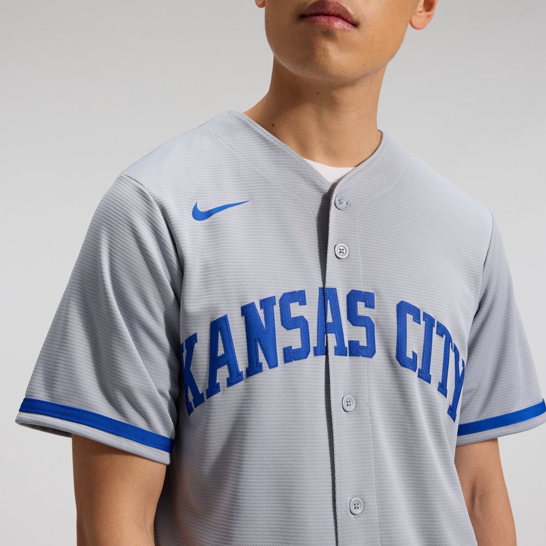 Bobby Witt Jr. Kansas City Royals Road Replica Jersey - Gray