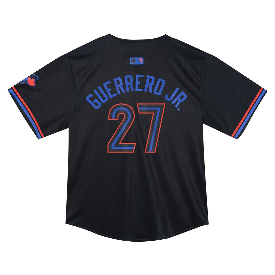 Vladimir Guerrero Toronto Blue Jays Toddler 2024 City Connect Limited Player Jersey - Navy