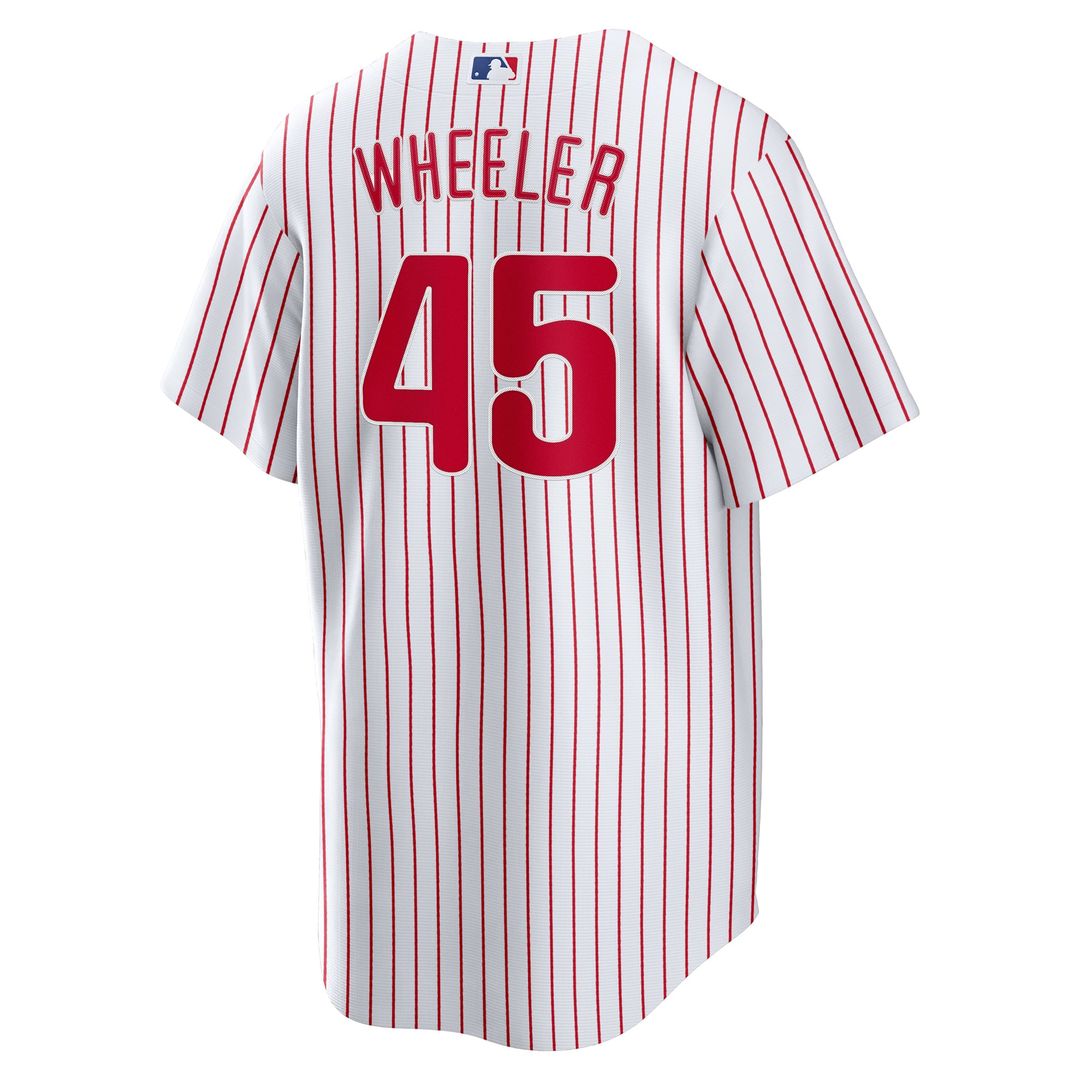 Zack Wheeler Philadelphia Phillies Home Replica Jersey - White
