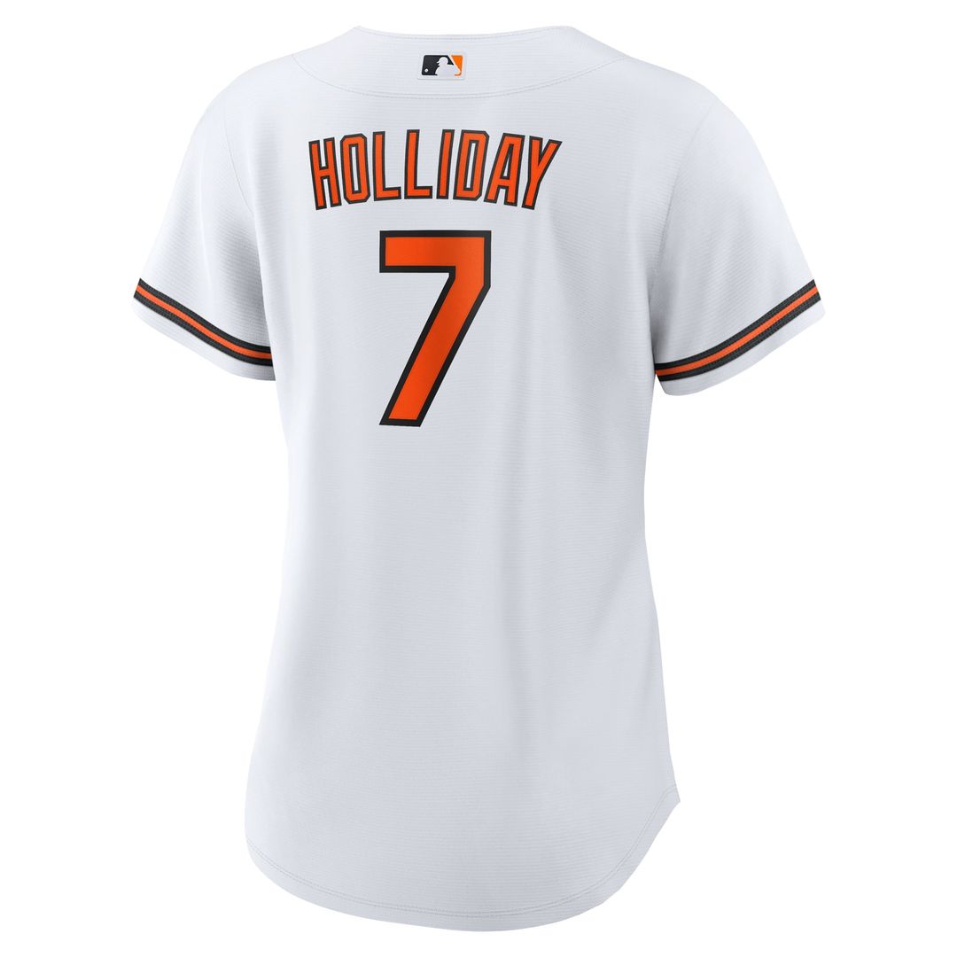 Jackson Holliday Baltimore Orioles Women's Home Replica Player Jersey - White