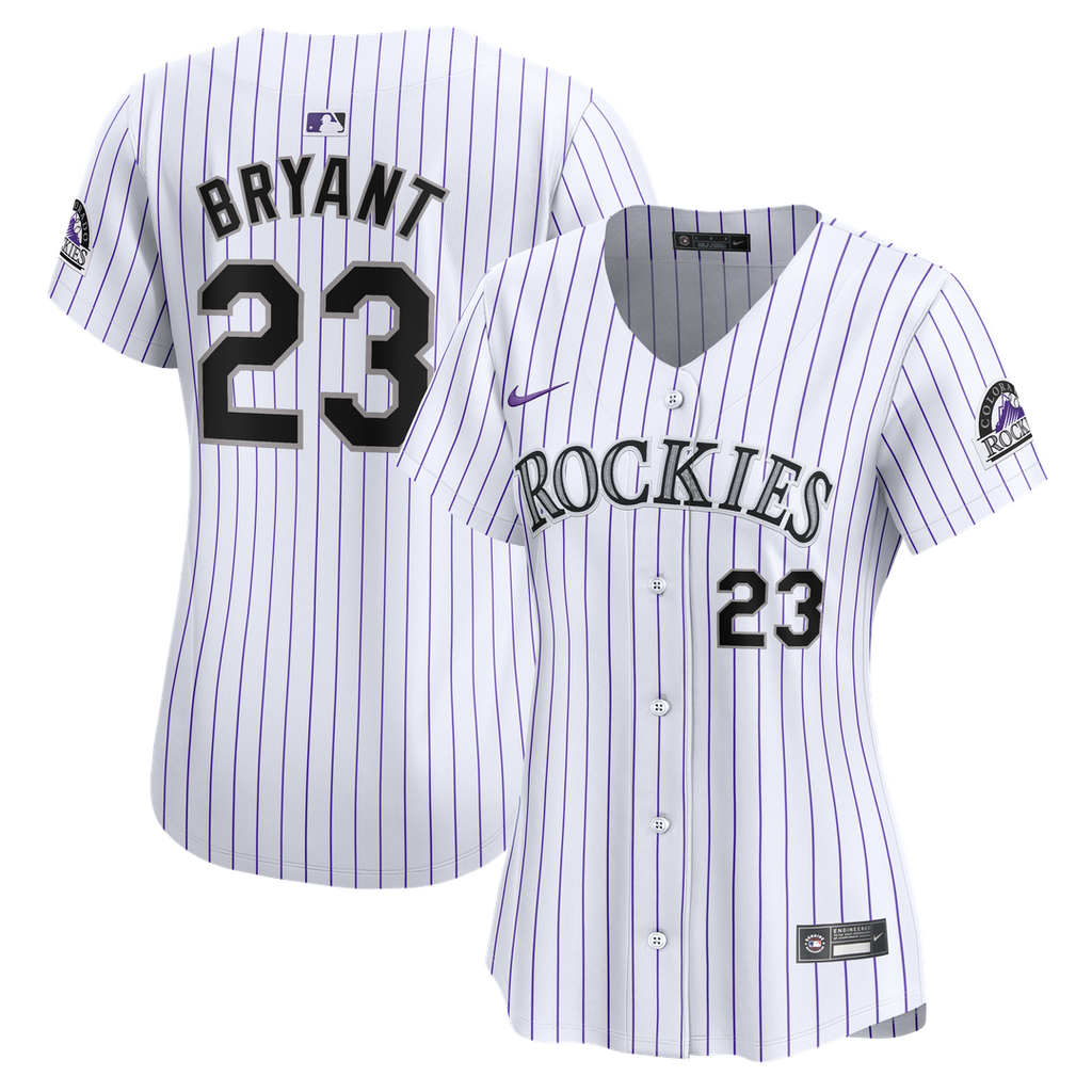 Kris Bryant Colorado Rockies Women's Home Limited Player Jersey - White