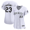Kris Bryant Colorado Rockies Women's Home Limited Player Jersey - White
